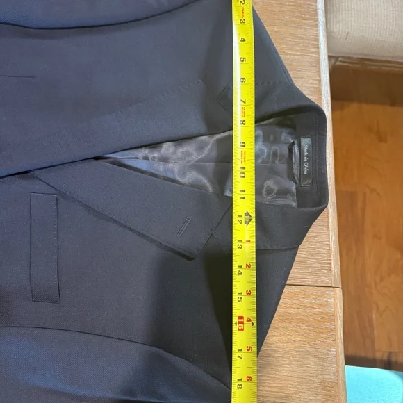 Men’s Navy Blazer Ralph Lauren Wool - Picture 2 of 5